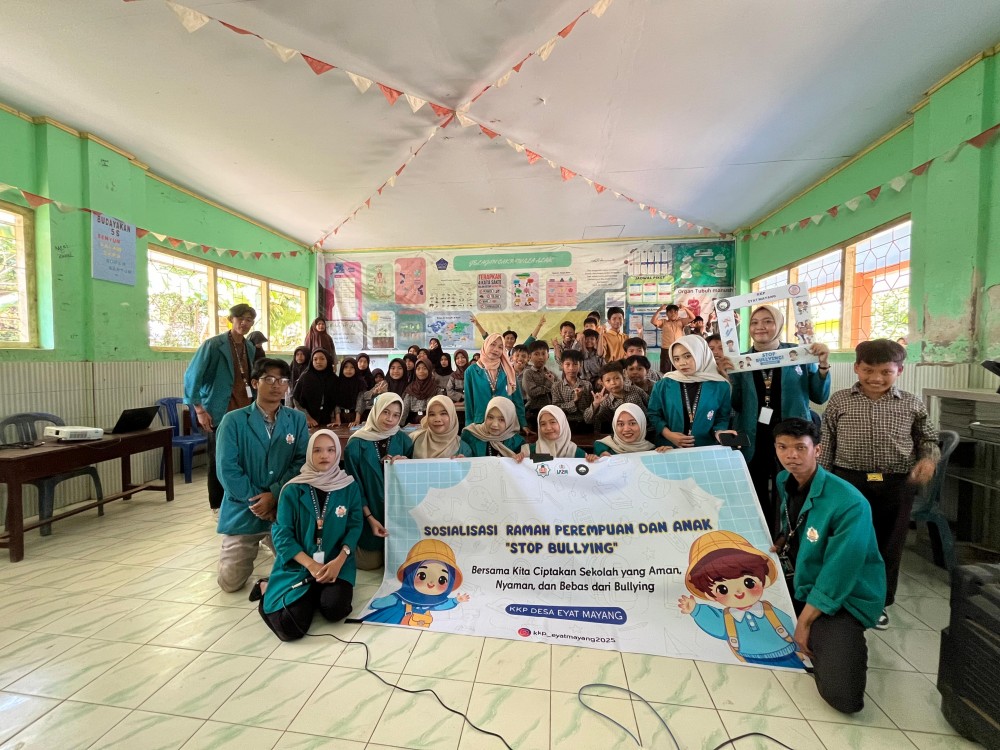 Sosialisasi “Ramah Perempuan dan Anak – Stop Bullying” oleh Mahasiswa KKP UIN Mataram di SDN 1 Desa Eyat Mayang
